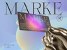 Business Card 3D mockup. Create presentations using Online Mockup Generator.
