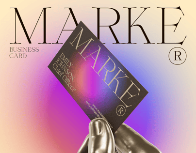 Business Card 3D mockup. Create presentations using Online Mockup Generator.