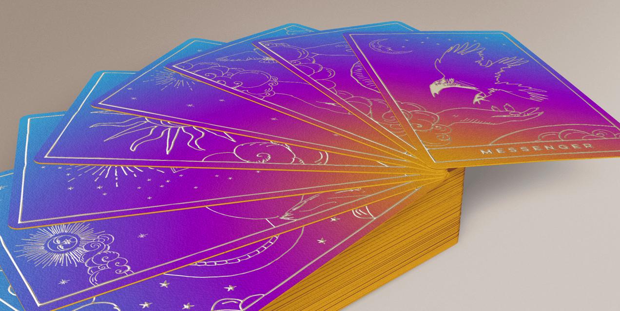 Playing Cards 3D mockup. Create presentations using Free Online Mockup Generator.