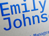 Business Card 3D mockup. Create presentations using Online Mockup Generator.
