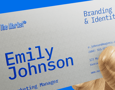 Business Card 3D mockup. Create presentations using Online Mockup Generator.