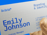 Business Card 3D mockup. Create presentations using Online Mockup Generator.