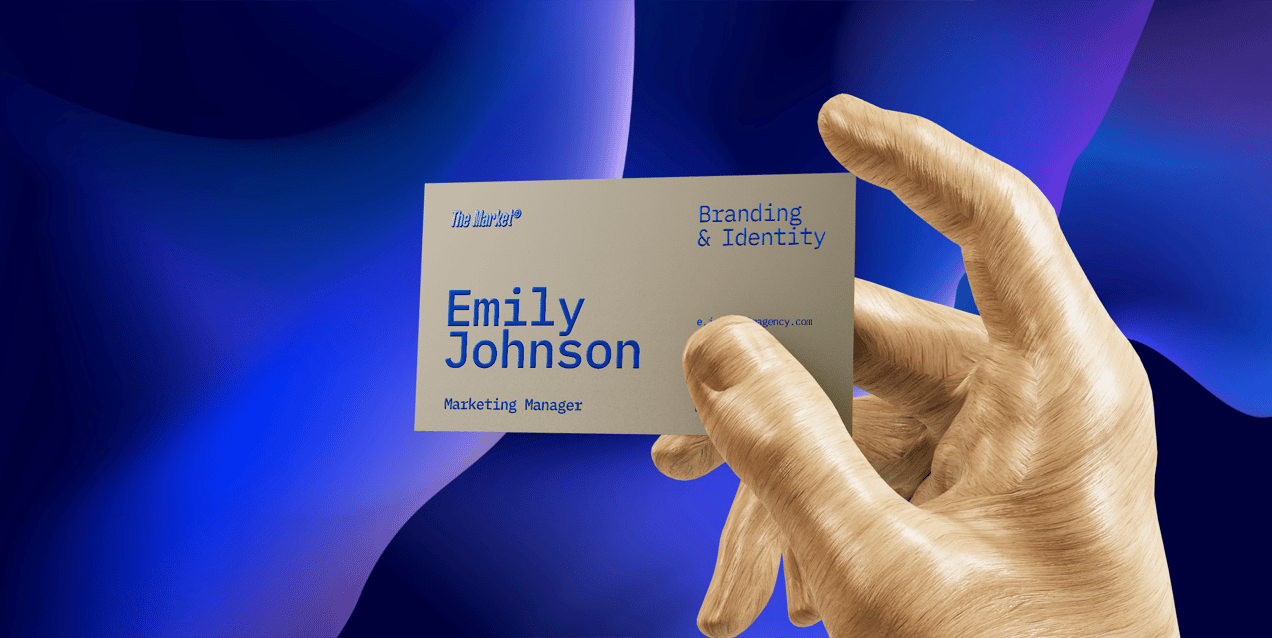ProVisual — Business Card Mockup 3D mockup