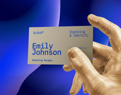 ProVisual — Business Card Mockup 3D mockup