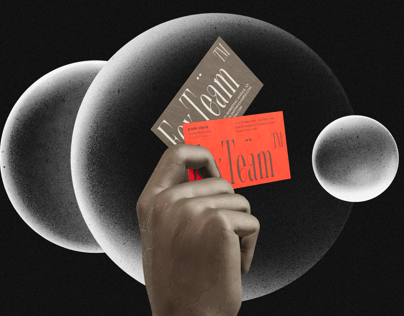 Business Card 3D mockup. Create presentations using Online Mockup Generator.