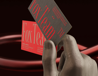 Business Card 3D mockup. Create presentations using Online Mockup Generator.