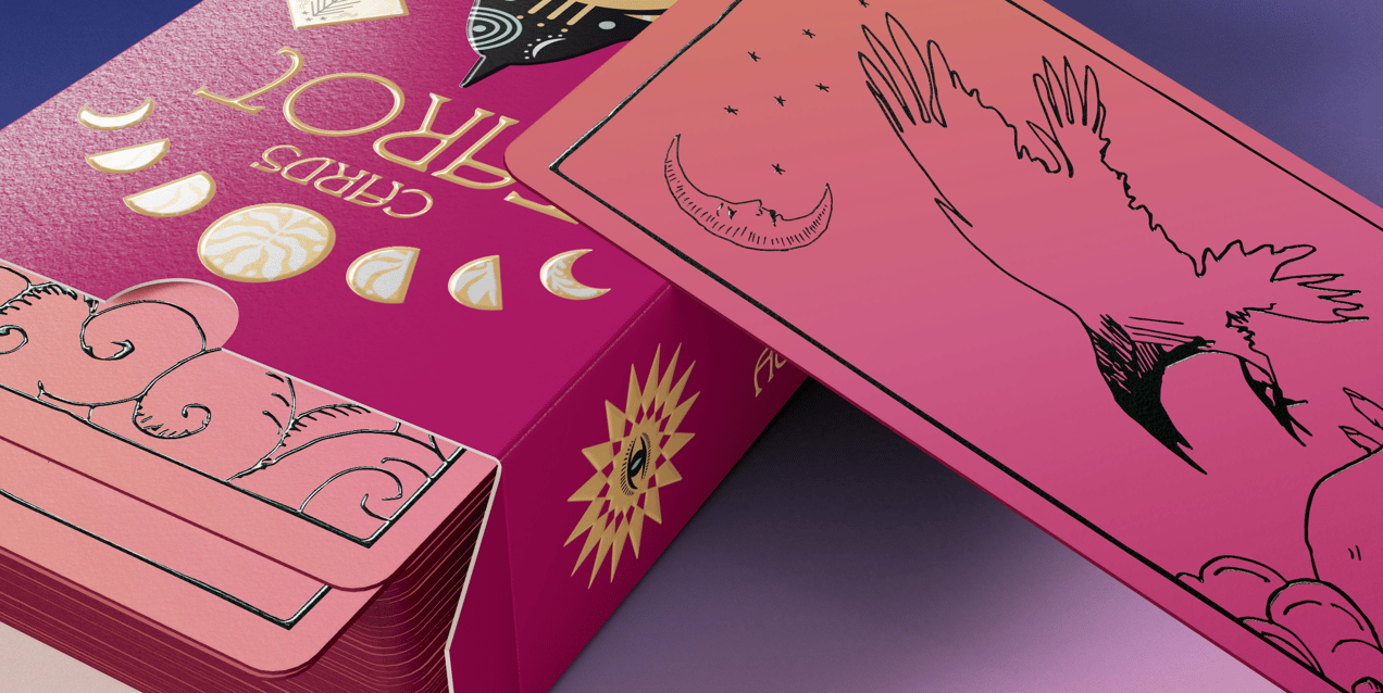 Playing Cards 3D mockup. Create presentations using Free Online Mockup Generator.