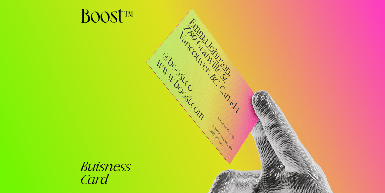 Business Card 3D mockup. Create presentations using Online Mockup Generator.