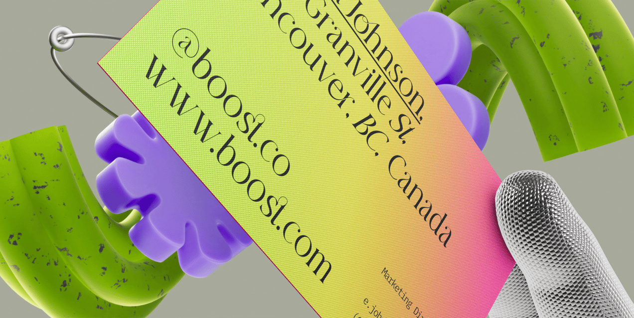 Business Card 3D mockup. Create presentations using Online Mockup Generator.