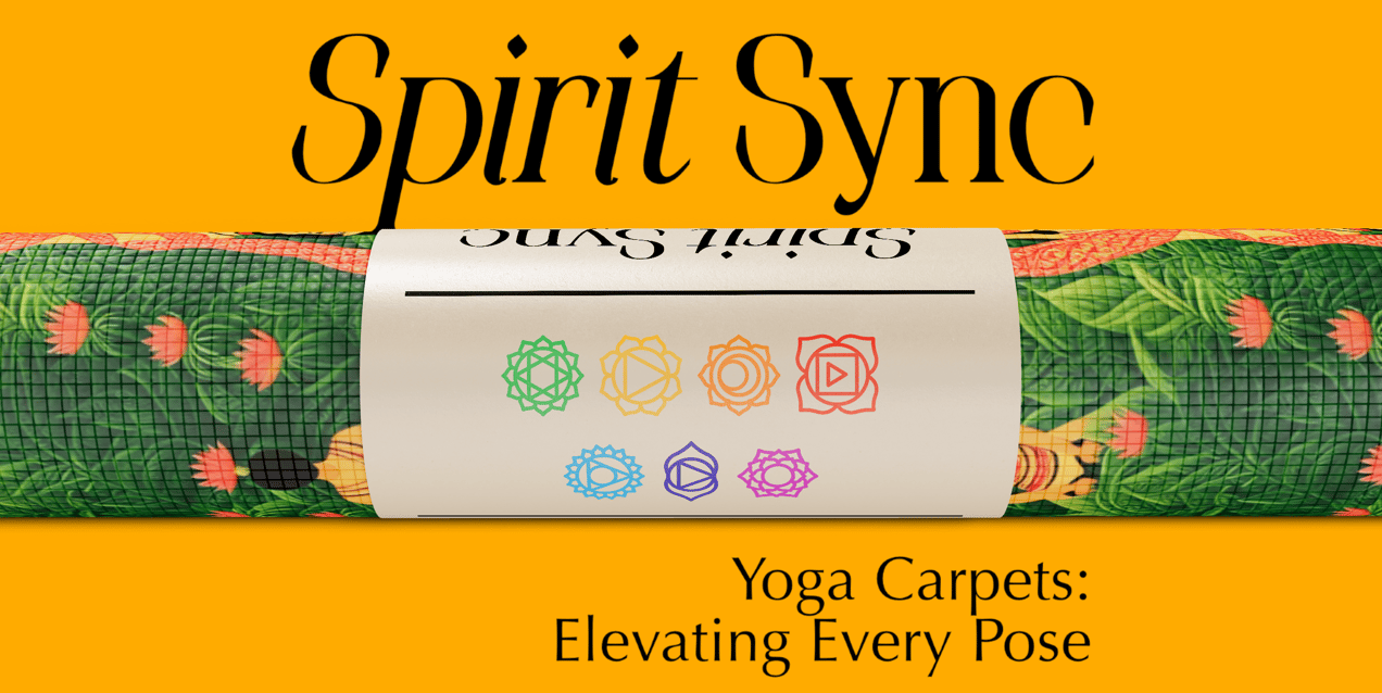 Yoga Mat 3D mockup. Create presentations using Online Mockup Generator.