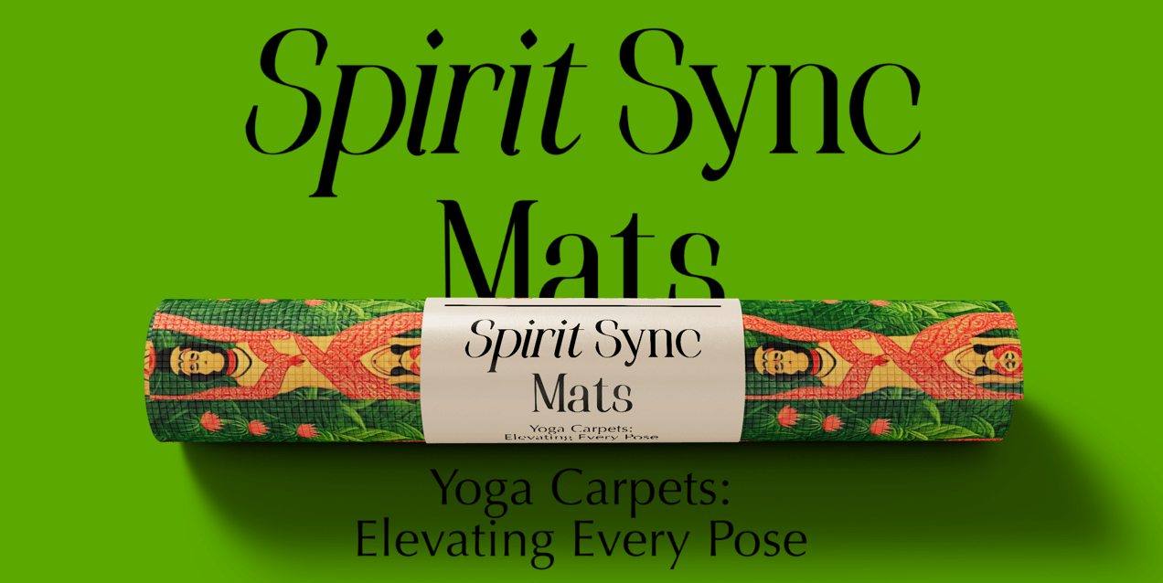 Yoga Mat 3D mockup. Create presentations using Online Mockup Generator.