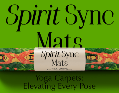 Yoga Mat 3D mockup. Create presentations using Online Mockup Generator.