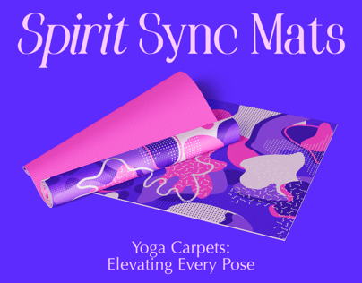 ProVisual — Yoga Mat Mockup 3D mockup