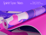 Free Yoga Mat 3D mockup. Create presentations using Online Mockup Generator.