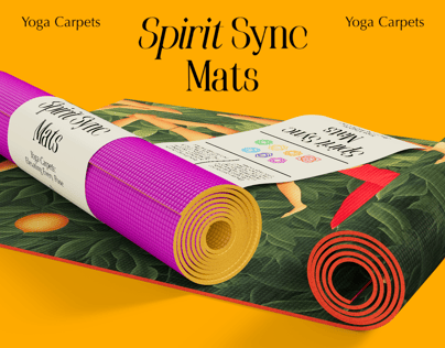 Free Yoga Mat 3D mockup. Create presentations using Online Mockup Generator.