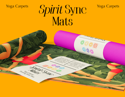 Free Yoga Mat 3D mockup. Create presentations using Online Mockup Generator.