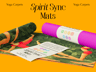 Free Yoga Mat 3D mockup. Create presentations using Online Mockup Generator.