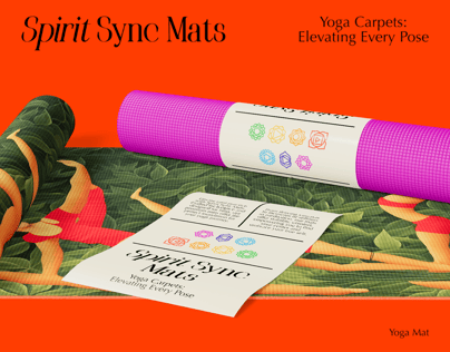 Free Yoga Mat 3D mockup. Create presentations using Online Mockup Generator.