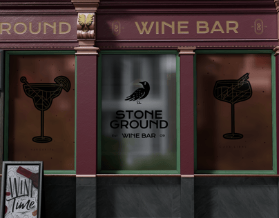 Store Window 3D mockup. Create presentations using Online Mockup Generator.