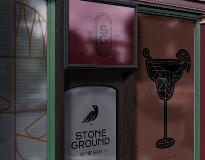 Store Window 3D mockup. Create presentations using Online Mockup Generator.