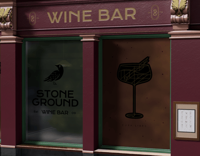 Store Window 3D mockup. Create presentations using Online Mockup Generator.