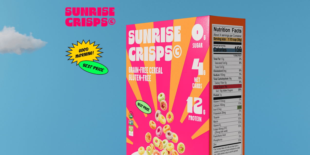 Free Box 3D mockup. Create presentations using Online Mockup Generator.
