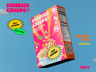 Free Box 3D mockup. Create presentations using Online Mockup Generator.