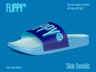Free Flip Flop 3D mockup. Create presentations using Online Mockup Generator.