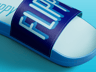 Free Flip Flop 3D mockup. Create presentations using Online Mockup Generator.
