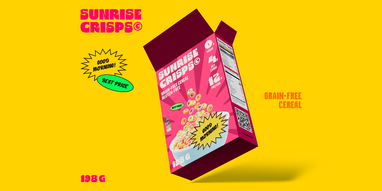 Free Box 3D mockup. Create presentations using Online Mockup Generator.