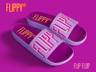 Free Flip Flop 3D mockup. Create presentations using Online Mockup Generator.