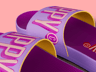 Free Flip Flop 3D mockup. Create presentations using Online Mockup Generator.