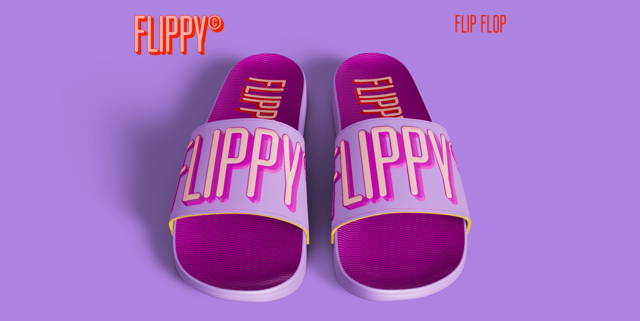 ProVisual — Flip Flop Mockup 3D mockup