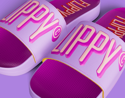 Free Flip Flop 3D mockup. Create presentations using Online Mockup Generator.