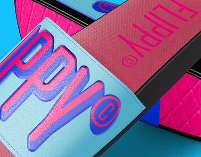 Free Flip Flop 3D mockup. Create presentations using Online Mockup Generator.