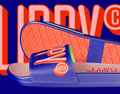 Free Flip Flop 3D mockup. Create presentations using Online Mockup Generator.