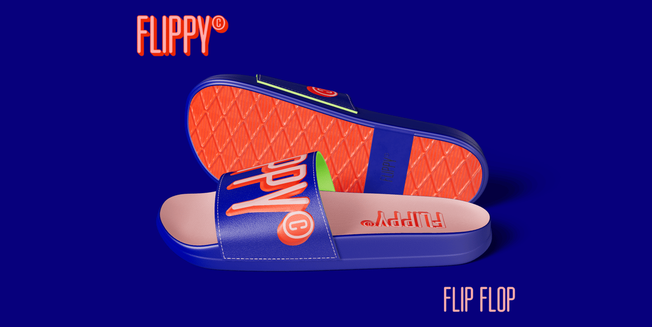 ProVisual — Flip Flop Mockup 3D mockup