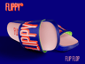 Free Flip Flop 3D mockup. Create presentations using Online Mockup Generator.