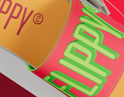 Free Flip Flop with Box 3D mockup. Create presentations using Online Mockup Generator.