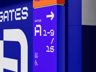Free Interior Direction Sign 3D mockup. Create presentations using Online Mockup Generator.