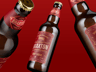 Bottle 3D mockup. Create presentations using Online Mockup Generator.