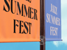 Flag Pole Banner 3D mockup. Create presentations using Online Mockup Generator.