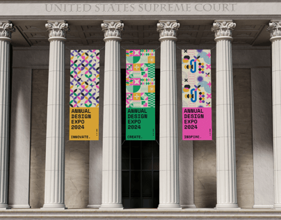 Entrance Banners 3D Mockup