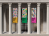 Entrance Banners 3D Mockup