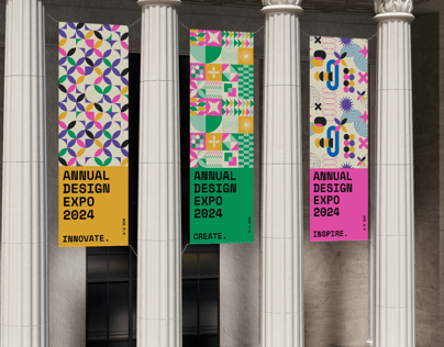 Entrance Banners 3D Mockup