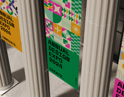 Entrance Banners 3D Mockup