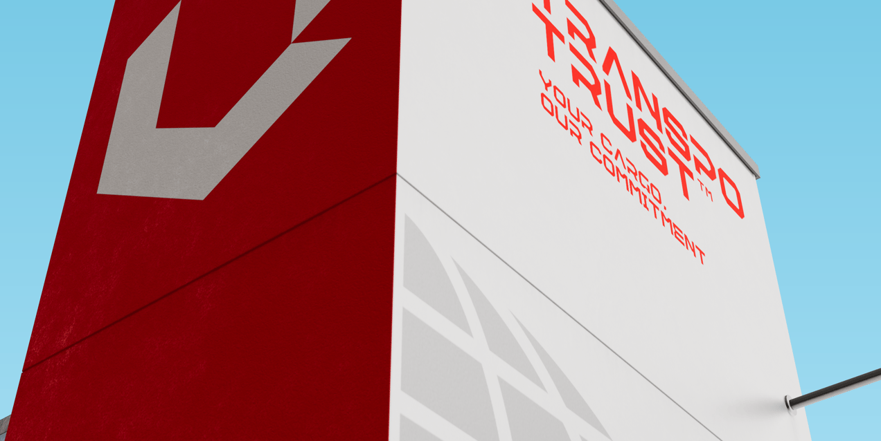 ProVisual — Industrial Building Walls 3D mockup