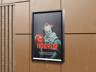 Free Poster 3D mockup. Create presentations using Online Mockup Generator.