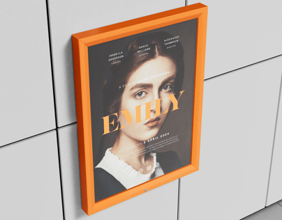 Free Poster 3D mockup. Create presentations using Online Mockup Generator.