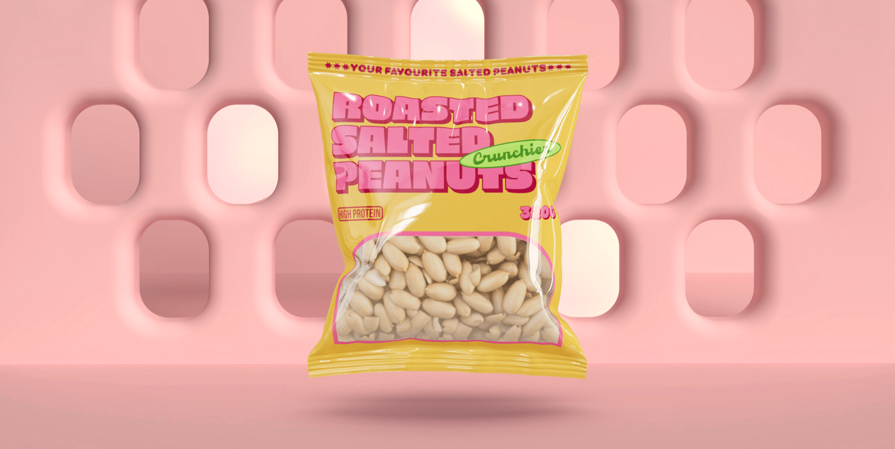 ProVisual — Peanuts Bag Mockup 3D mockup